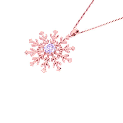 RKC Made With 14K Gold Plated Flower Shape Pendant Necklace For Her Product Weight 5 gm