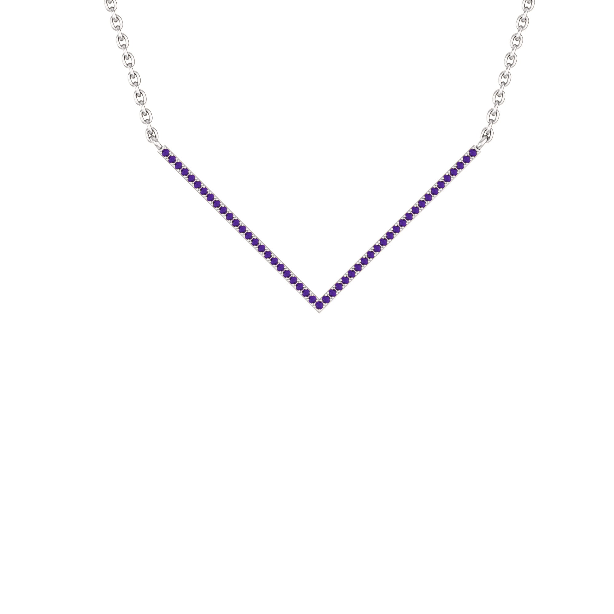 RKC 0,4 CT Moissanit Charm Halskette 925 Silber 14k Roségold vergoldet Produktgewicht 3,5 GM Höhe 24,00 MM