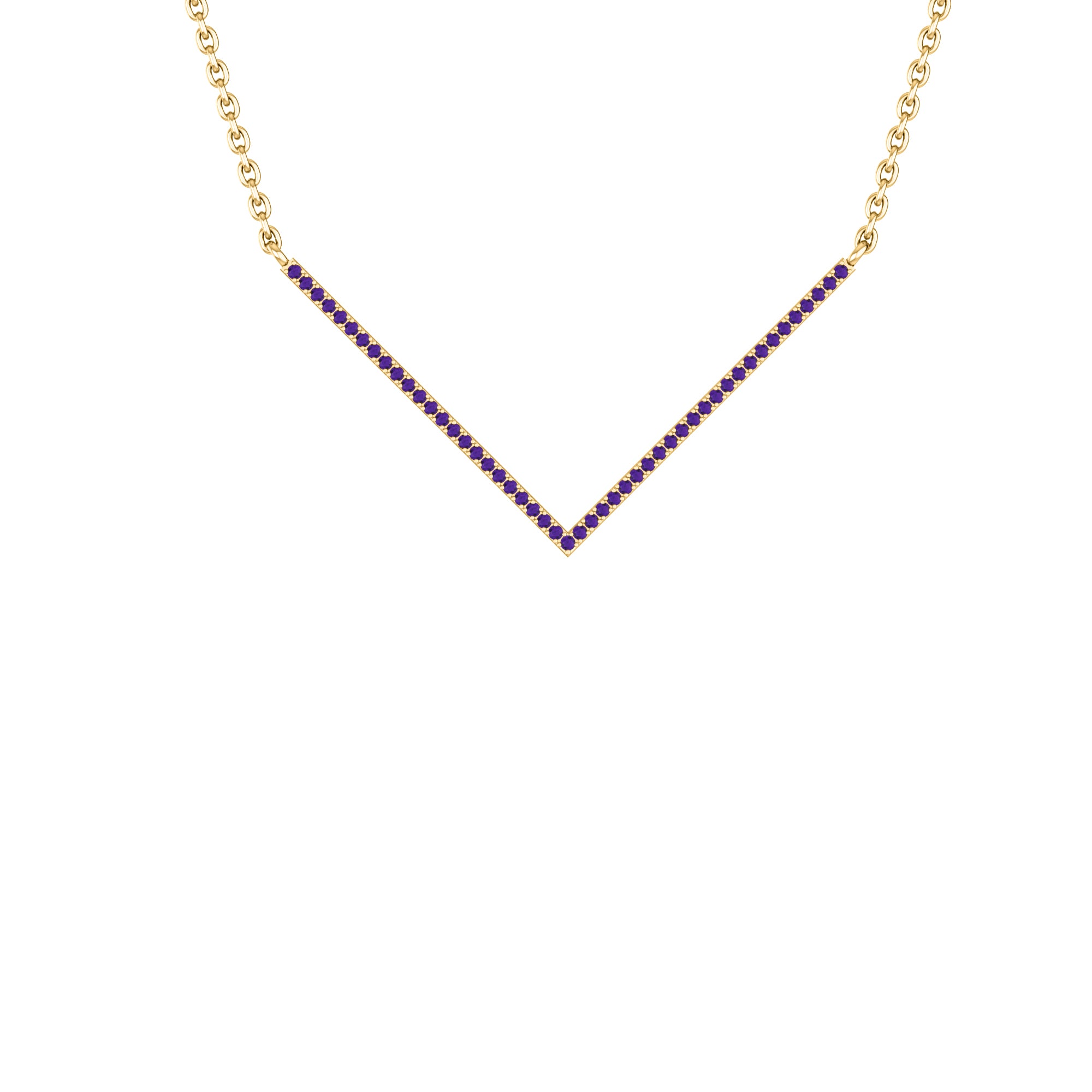 RKC 0,4 CT Moissanit Charm Halskette 925 Silber 14k Roségold vergoldet Produktgewicht 3,5 GM Höhe 24,00 MM