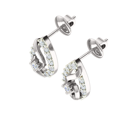 RKC 925 Silber Goldener Moissanit-Anhänger mit einem Gewicht von insgesamt 0,65 ct (Gewicht 4,50 g) und einem Gewicht (Ohrring) mit 2,00 g (Gewicht: 2,00 g), besetzt mit 14 Karat Rosévergoldung