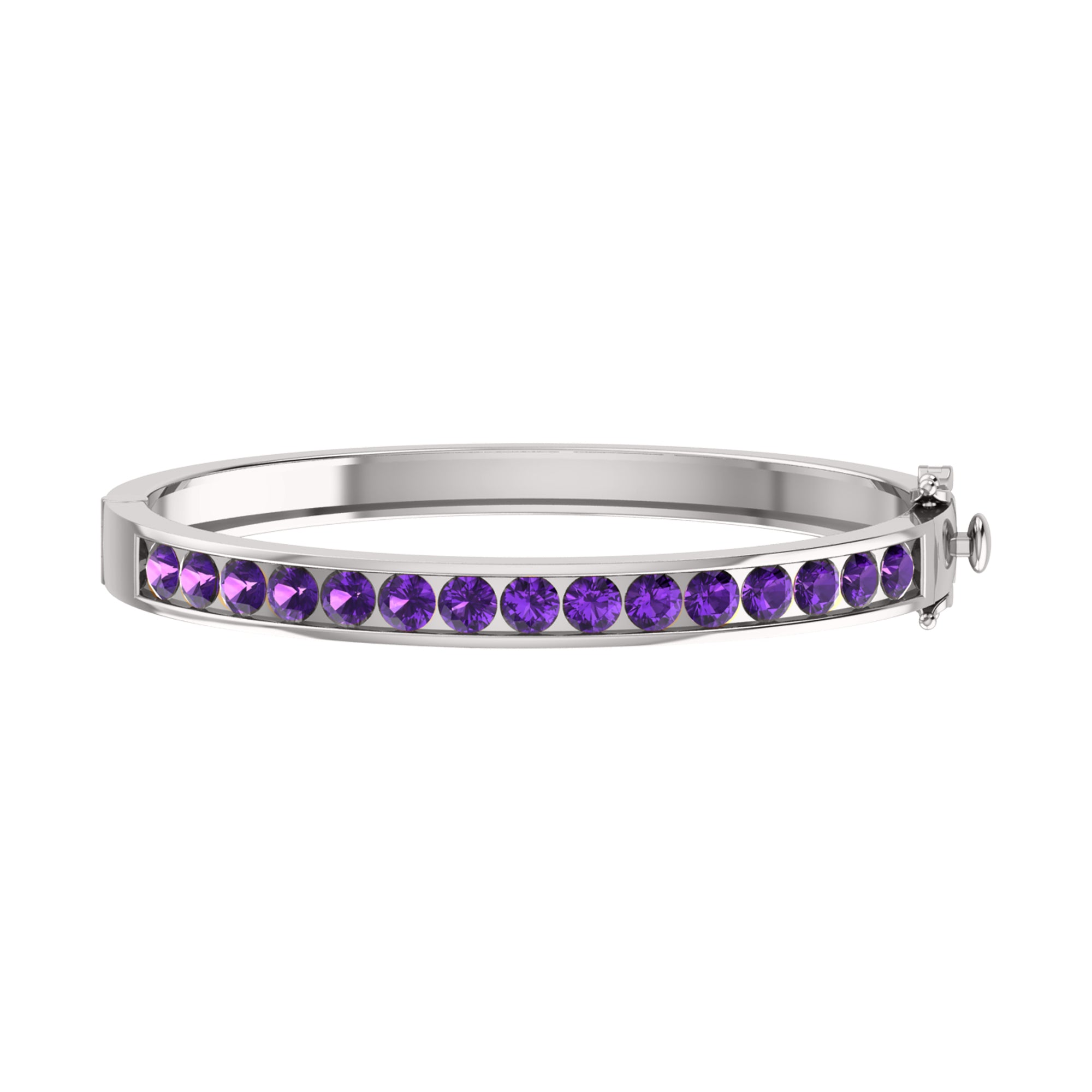 RKC Damen-Armreif aus 925er Sterlingsilber, 7,5 Karat, 14 Karat Gelbgold, Gewicht 20,00 GM, Höhe 55,00 mm