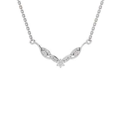 RKC 2,4 CT bezaubernde Moissanit-Halskette, 925er Silber, 14 Karat Gelbgold plattiert, Produktgewicht: 4,50 GM, Höhe: 16,50 mm