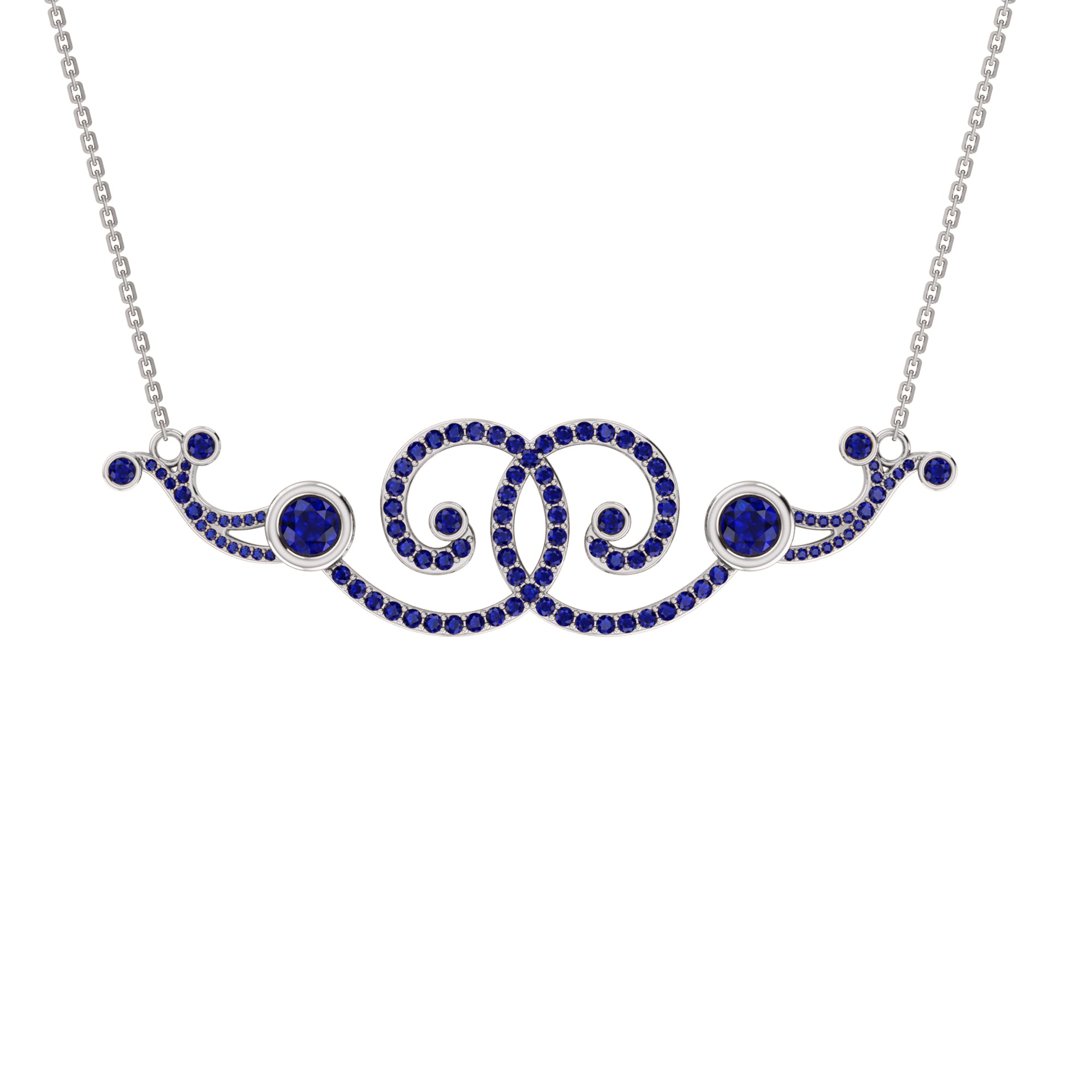 RKC 2,6 CT Moissanit Charm Halskette 925 Silber 14k Roségold vergoldet Produktgewicht 9,00 GM Höhe 18,00 MM