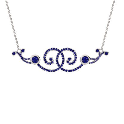 RKC 2,6 CT Moissanit Charm Halskette 925 Silber 14k Roségold vergoldet Produktgewicht 9,00 GM Höhe 18,00 MM