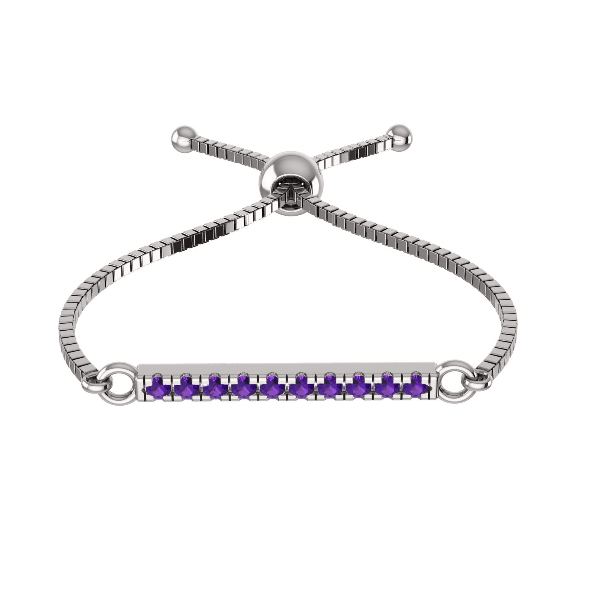 Bracciale regolabile Bolo da donna multiplo in argento sterling RKC 925 con peso di carati 0,2 CT, placcato in oro giallo 14 carati, peso del prodotto 2,80 GM
