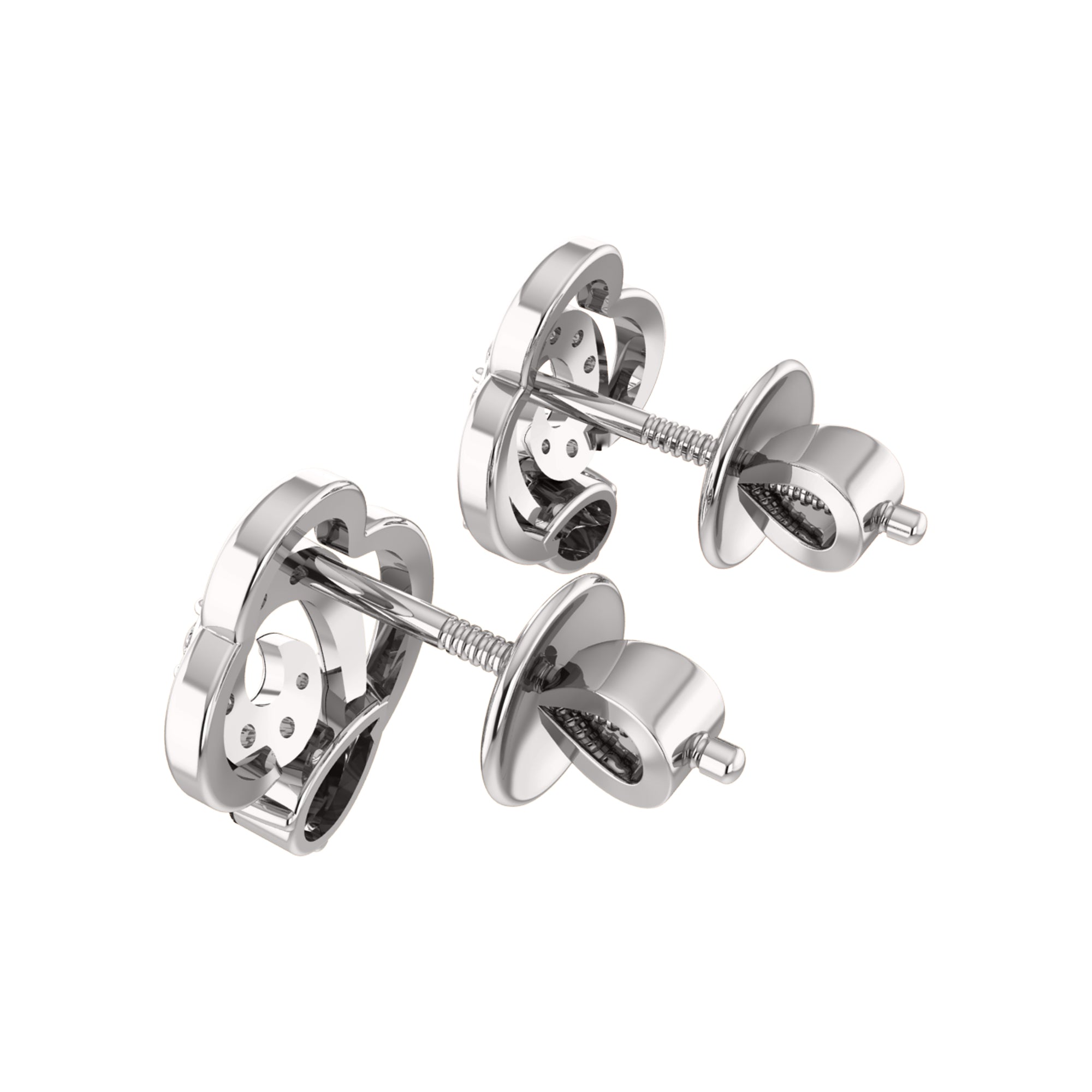 RKC 925 Silber, insgesamt 0,36 ct Rubin-Anhänger mit einem Gesamtgewicht von 3,60 g und ein 2,20 g schwerer Ohrring, besetzt mit 14-karätiger Rosévergoldung