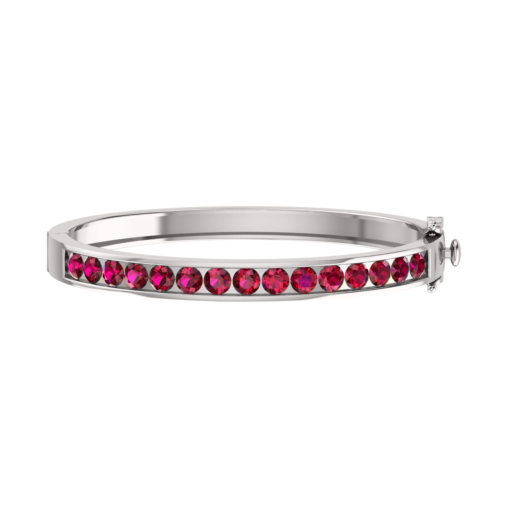 RKC Damen-Armreif aus 925er Sterlingsilber, 7,5 Karat, 14 Karat Gelbgold, Gewicht 20,00 GM, Höhe 55,00 mm