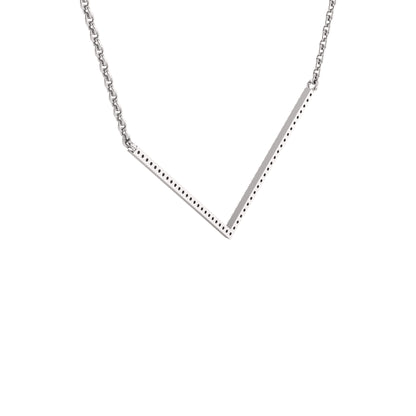 RKC 0,4 CT Moissanit Charm Halskette 925 Silber 14k Roségold vergoldet Produktgewicht 3,5 GM Höhe 24,00 MM