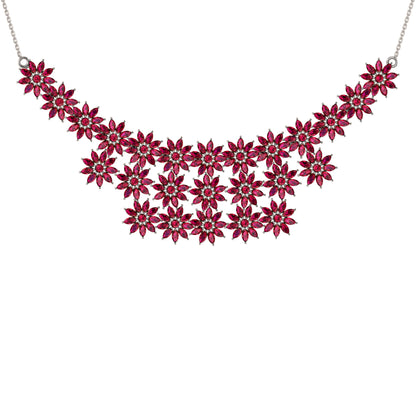 Collana affascinante con moissanite RKC 24,00 CT Argento 925 placcato oro rosa 14k Peso del prodotto 18,00 GM