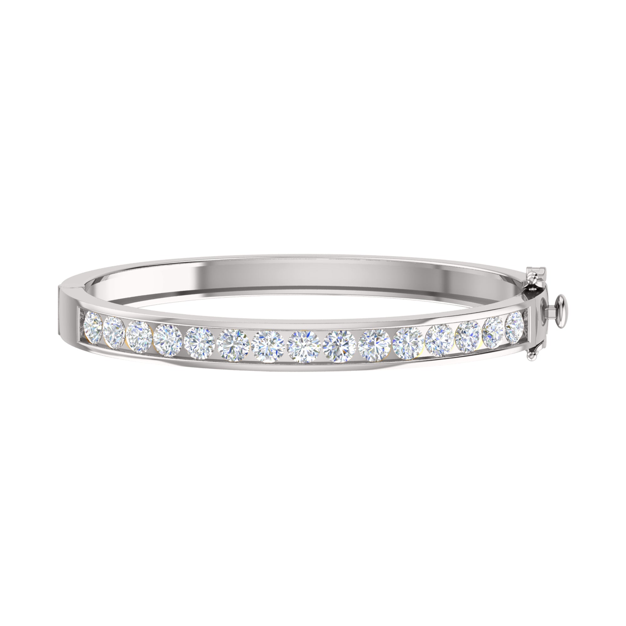 RKC Damen-Armreif aus 925er Sterlingsilber, 7,5 Karat, 14 Karat Gelbgold, Gewicht 20,00 GM, Höhe 55,00 mm