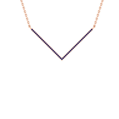 RKC 0,4 CT Moissanit Charm Halskette 925 Silber 14k Roségold vergoldet Produktgewicht 3,5 GM Höhe 24,00 MM