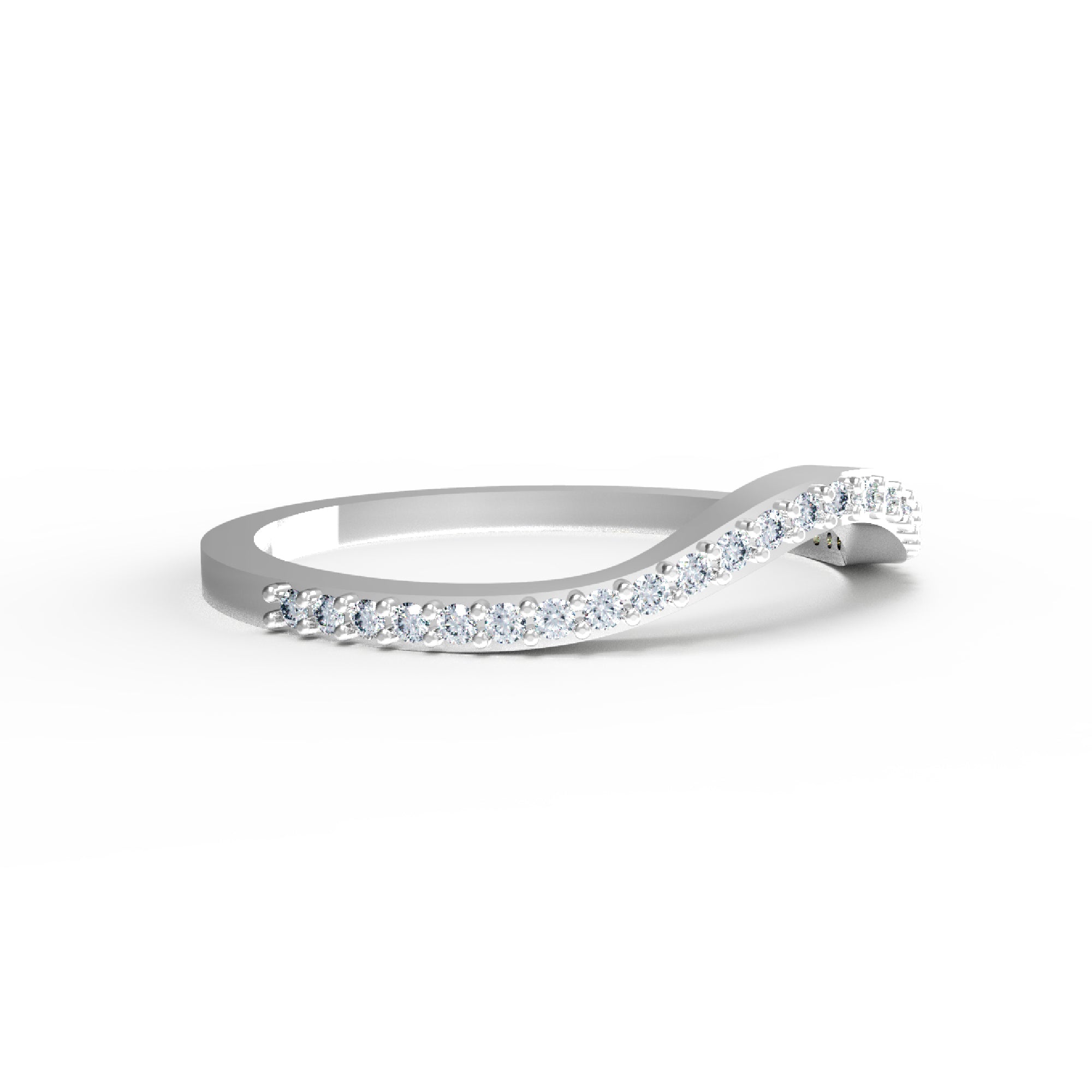 RKC Rundschliff-Moissanit-Verlobungsring, 925er Silber, 14 Karat Gelbgold plattiert, für Damen, Gewicht 1,50 g und Breite 1,50 mm