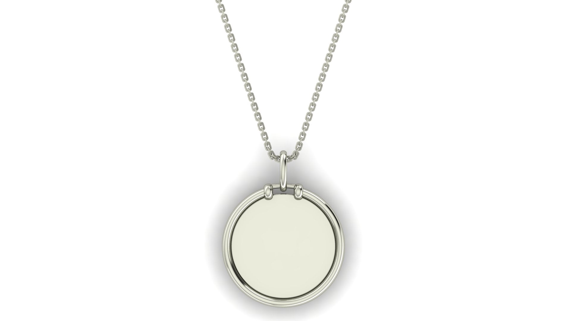 RKC Unique Photo Locket Memory Pendant For Birthday Gift 14k Yellow Gold Plated 925 Sterling Silver