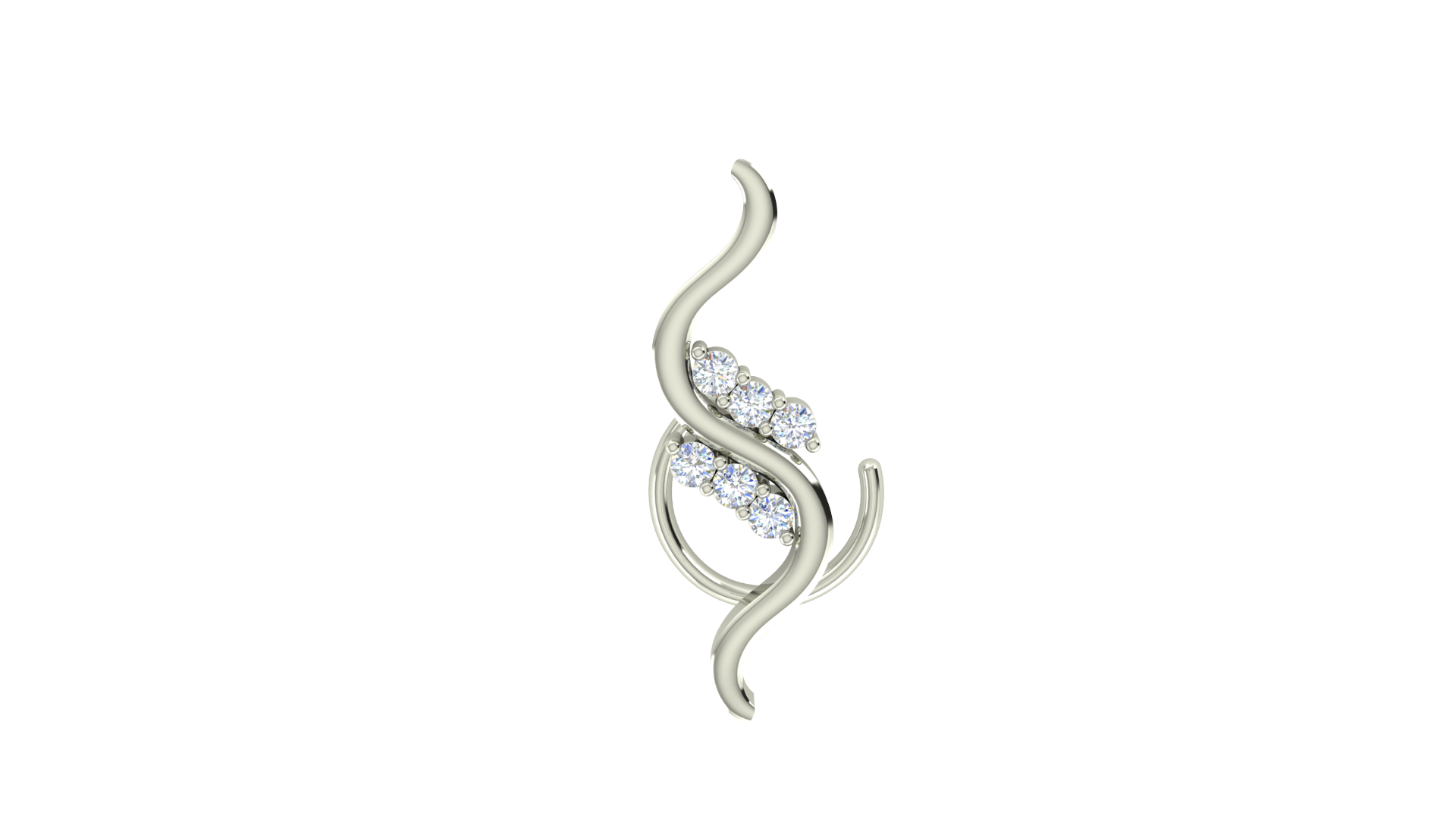 RKC JEWELRY Anello da naso delicato da donna in argento sterling 925 placcato in oro giallo 14k Peso 1,00 g