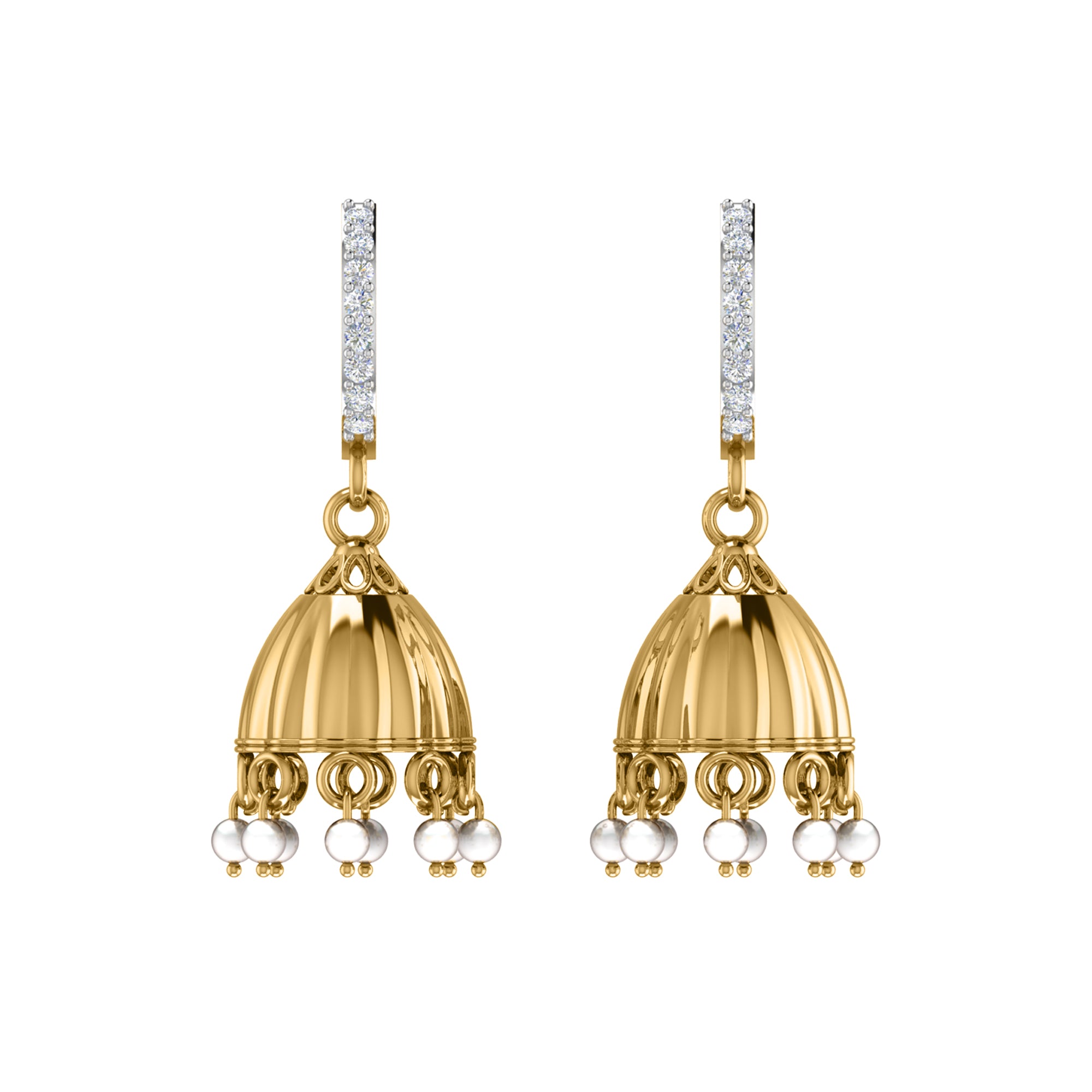 Orecchino da donna con clip a cerchio in argento sterling RKC 925, rosa 14 carati, peso del prodotto 4,00 GM, altezza 29,00 mm