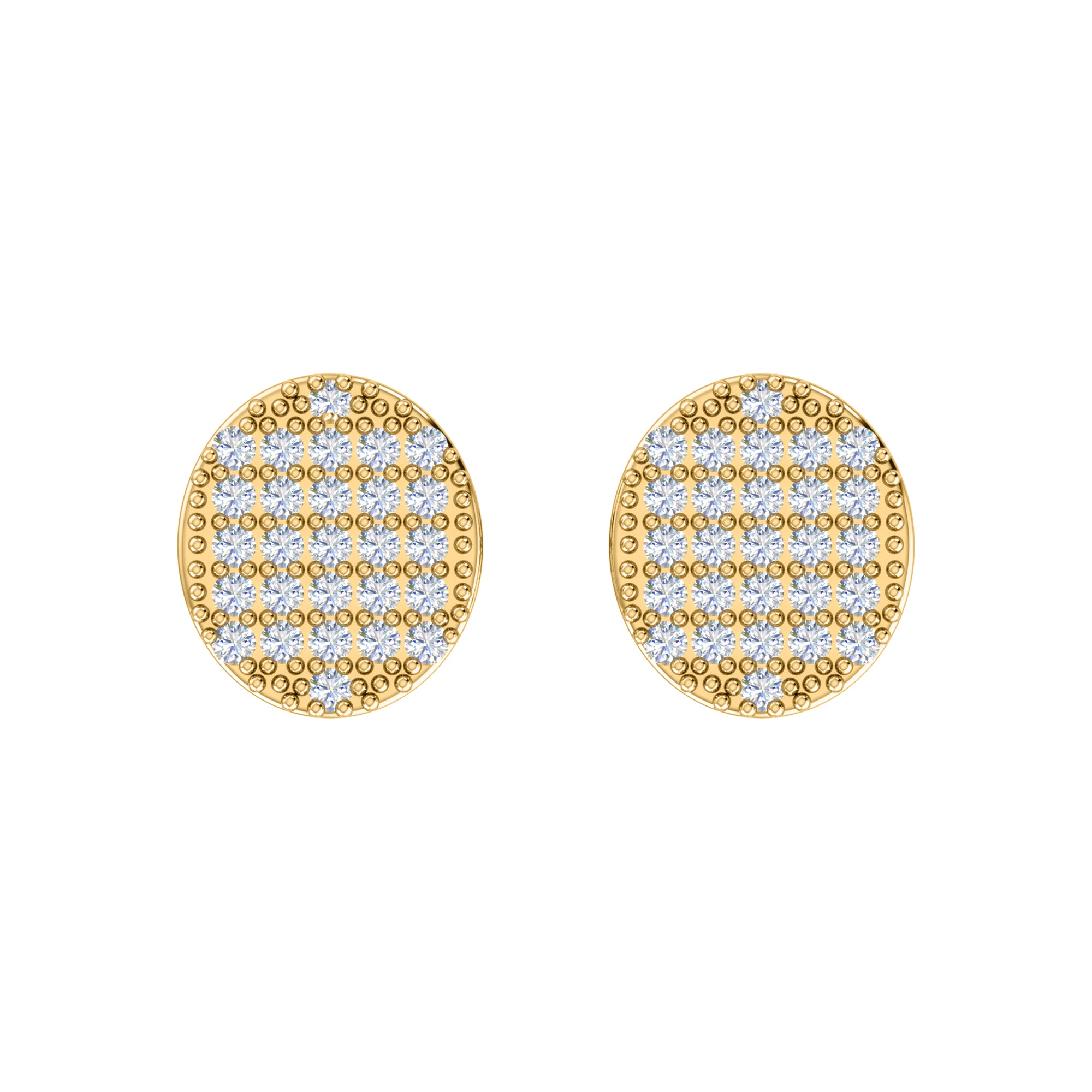 Gemelli e spilla in argento sterling 925 con Moissanite RKC, prodotto placcato in oro giallo 14 carati, peso 1,00 g.
