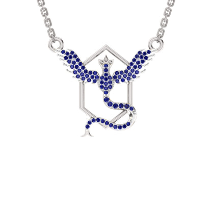 RKC 2,1 CT Moissanit Charm Halskette 925 Silber 14k Gelbgold plattiert Produktgewicht 4,00 GM Höhe 18,00 MM