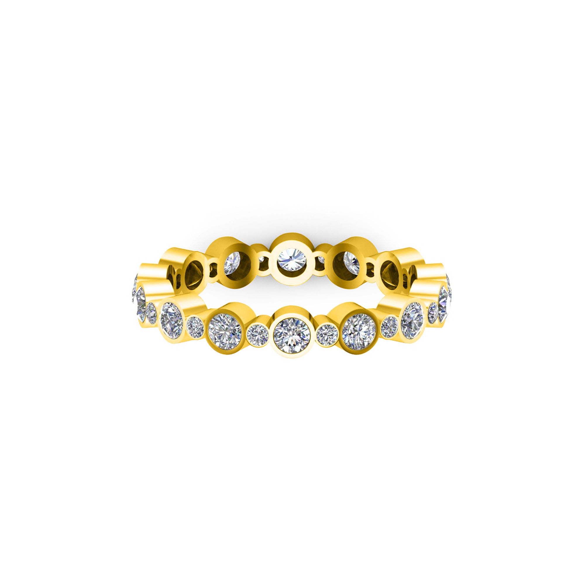 Anello di fidanzamento in moissanite a taglio rotondo da 0,92 ct RKC, argento 925 placcato in oro rosa per donna, peso 1,60 g, larghezza 3,20 mm