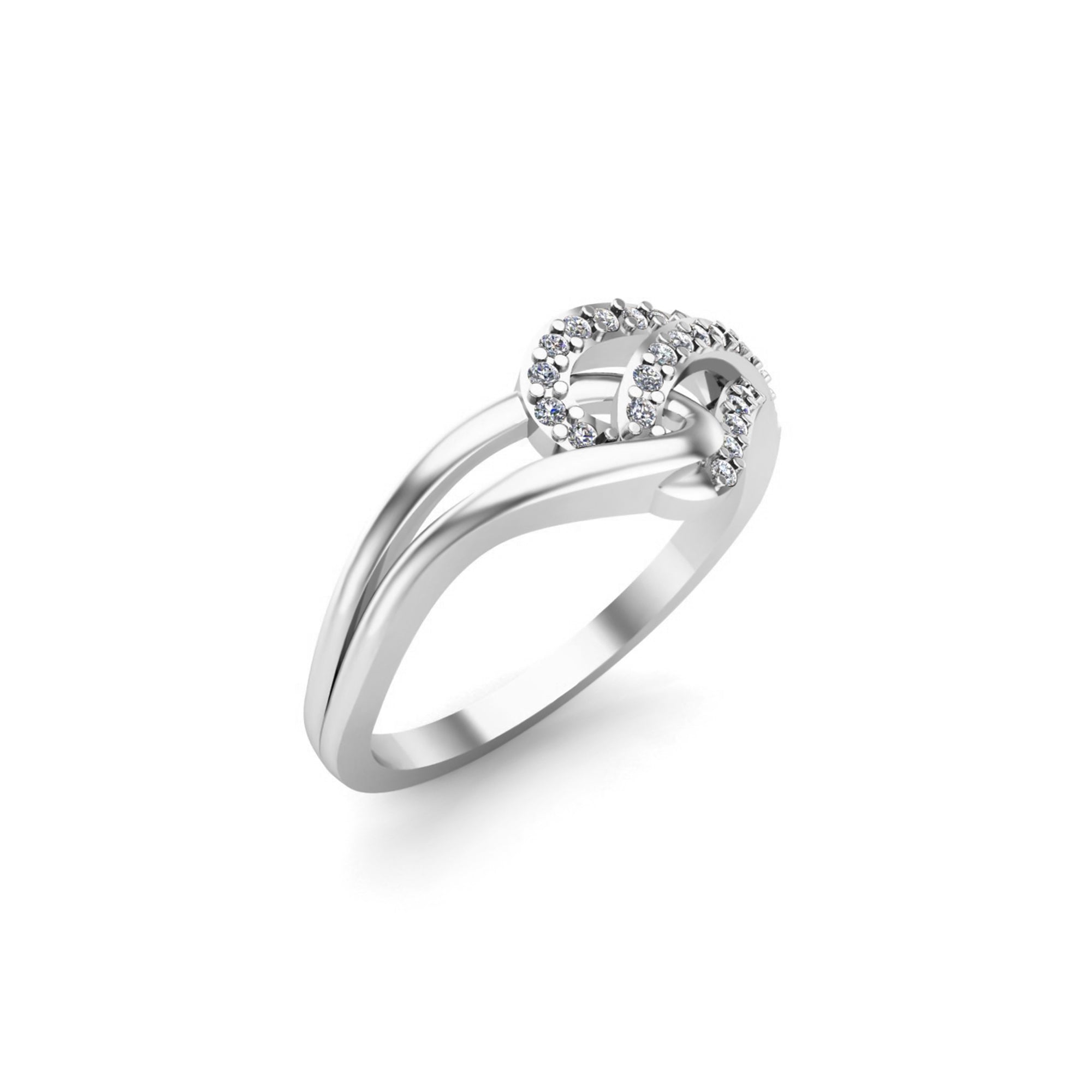 RKC Rundschliff-Moissanit-Hochzeitsgeschenkring für Damen, 925er Silber, 14 Karat Gelbgold vergoldet, Gewicht 2,80 g, Breite 1,70 mm