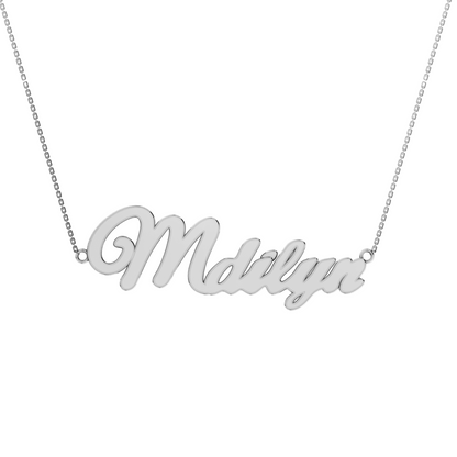 RKC Initial Personalize Name Pendant Necklace 14k Yellow Gold Plated 925 Silver Product Weight gm