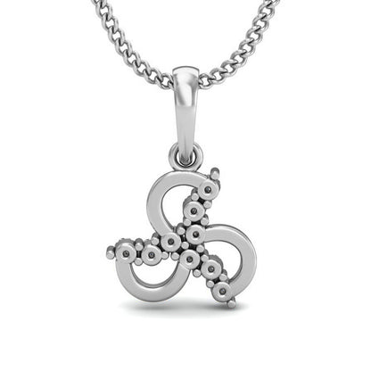 RKC Blumenförmiger 0,09 Karat Moissanit-Jubiläumsgeschenk-Anhänger, 14 Karat Gelbgold vergoldet, Gewicht 2,7 g, Höhe 14,5 mm