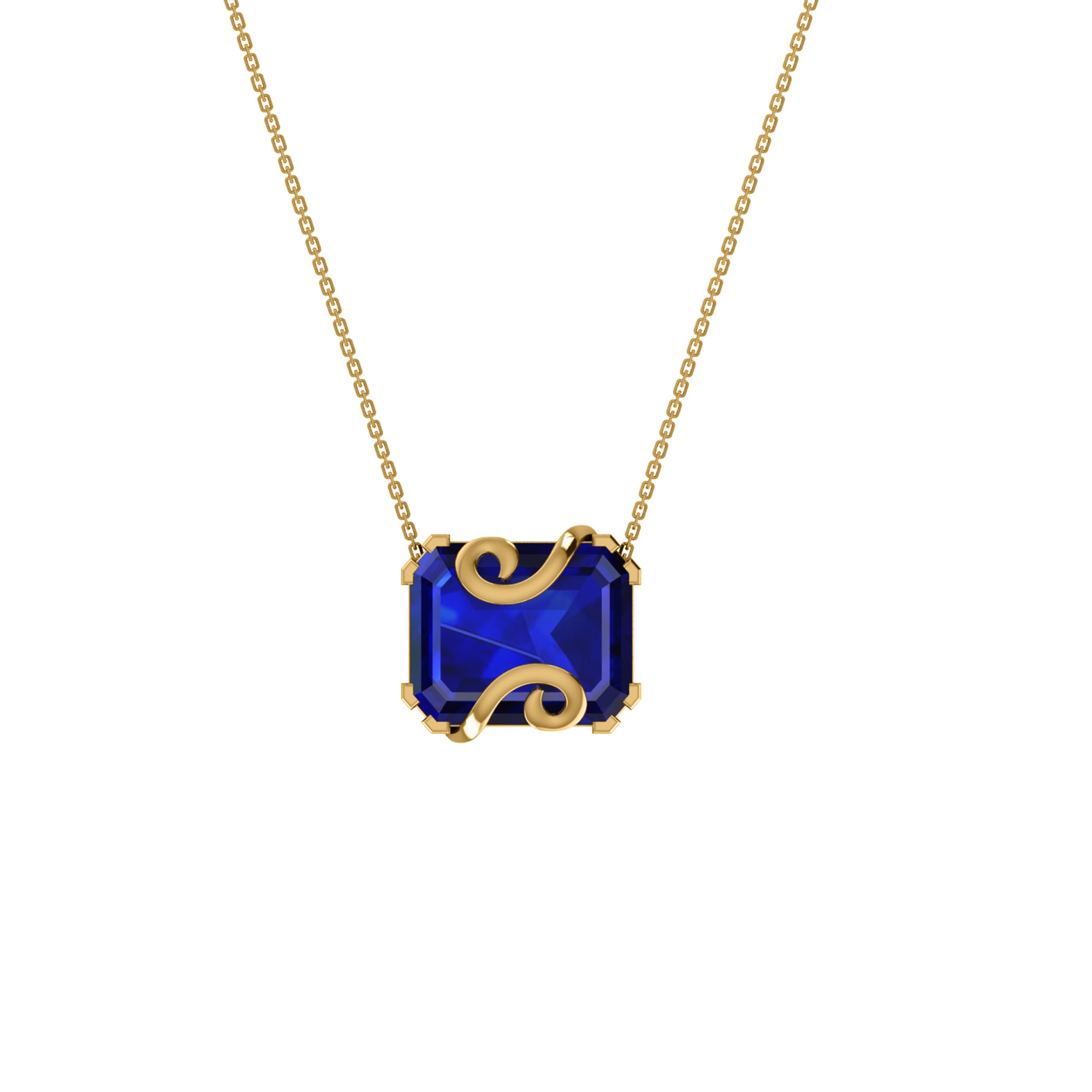 RKC 16 CT Solitär-Anhänger, 925er Silberschmuck, 14 Karat Roségold vergoldet, Gewicht 8,00 GM, Höhe 18,00 mm