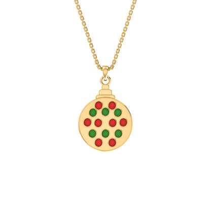RKC 925 Sterling Silver Enamel Women Pendant Set 14K Yellow Gold Plated Wt 4.40gm Height 19.00mm