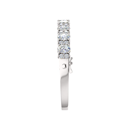 Bracciale rigido da donna in argento sterling 925 RKC da 13,25 CT, oro giallo 14 carati, peso 18,00 GM, altezza 46,00 MM