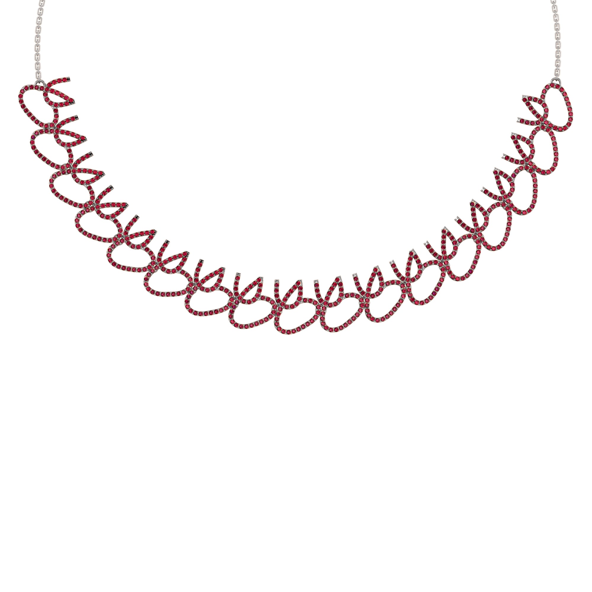 Charmante RKC 5,8 CT Moissanit-Halskette, 925er Silber, 14 Karat Gelbgold plattiert, Produktgewicht: 18,00 GM, Höhe: 15,00 mm