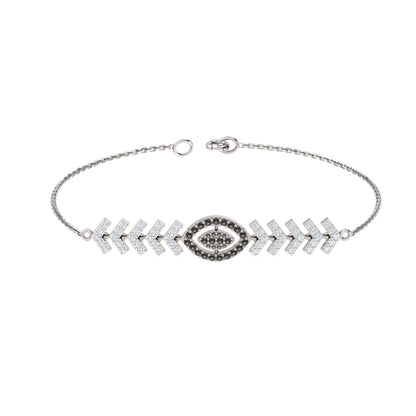 Pietra preziosa RKC in argento sterling 925 da 1,1 CT per bracciale da donna Placcato in oro giallo 14 carati Peso 6,00 GM