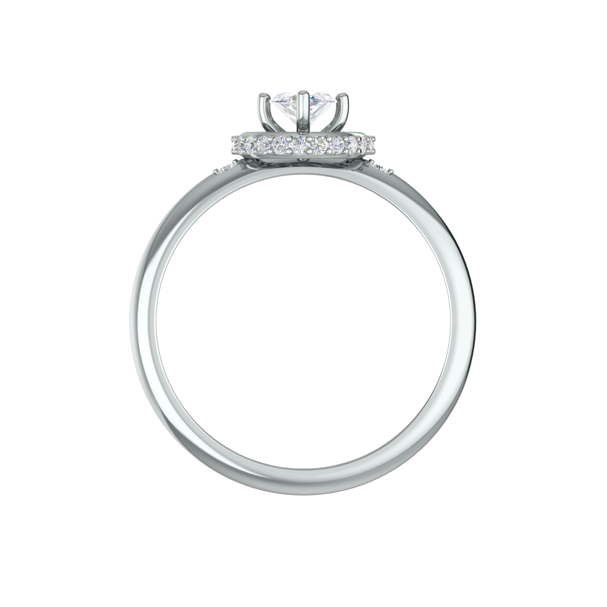 RKC Marquise-Moissanit-Halo-Verlobungsring, 925er Silber, Gelbgold vergoldet, für Damen, Gewicht 2 g