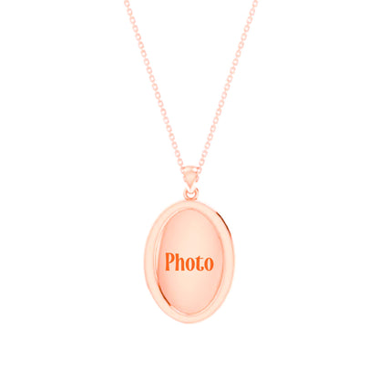 RKC Photo Locket Pendants 14k Yellow Gold Plated Weight 6gm and Height- 35mm
