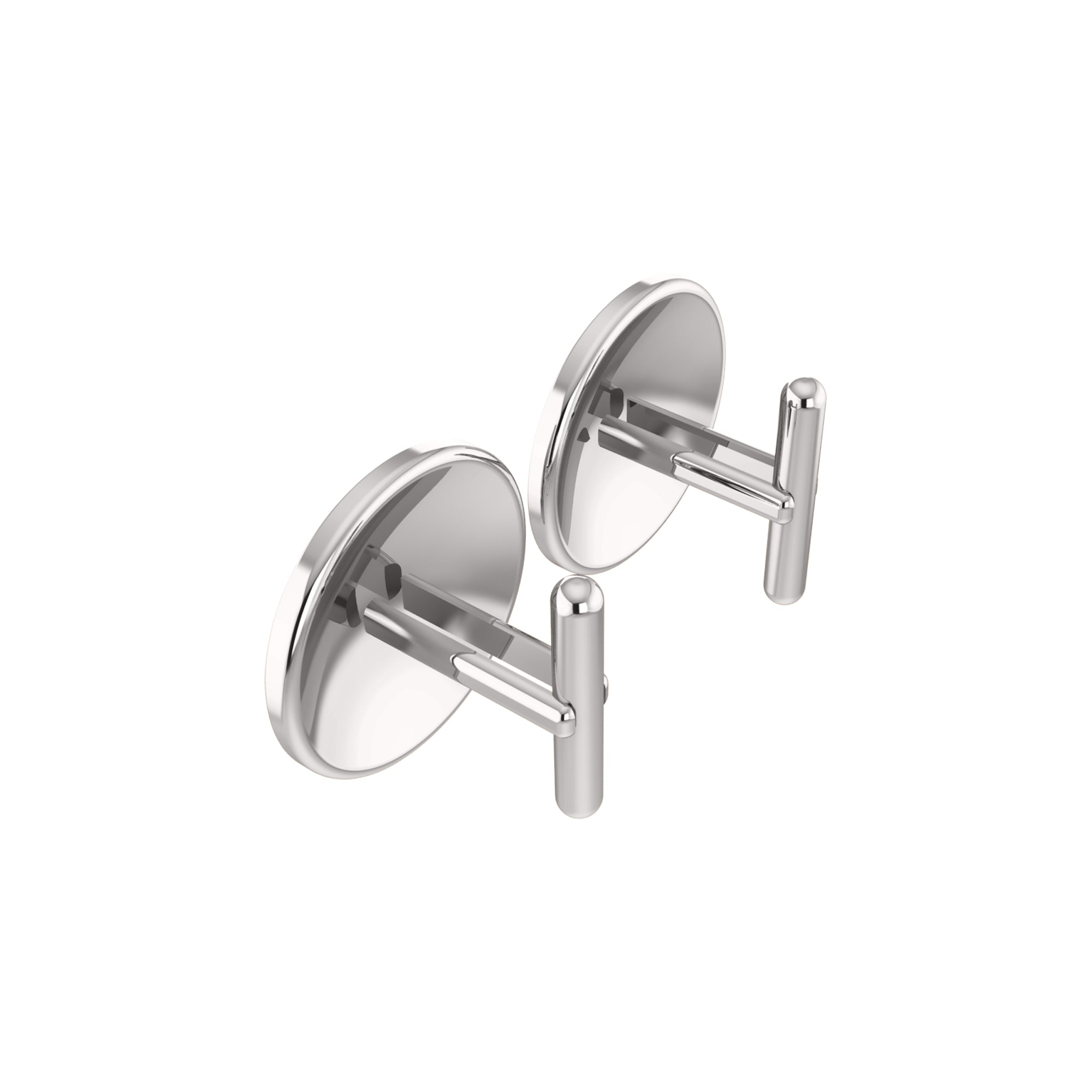 Gemelli e spilla in argento sterling RKC 925, placcato in oro giallo 14 carati, peso del prodotto: 3,20 g.