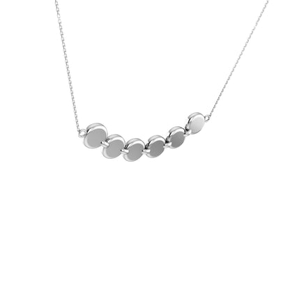 RKC Suhani Name Journey Pendant Necklace 14k Yellow Gold Plated Silver gift For Special One