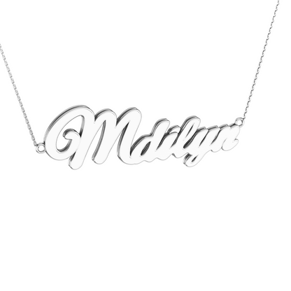 RKC Initial Personalize Name Pendant Necklace 14k Yellow Gold Plated 925 Silver Product Weight gm