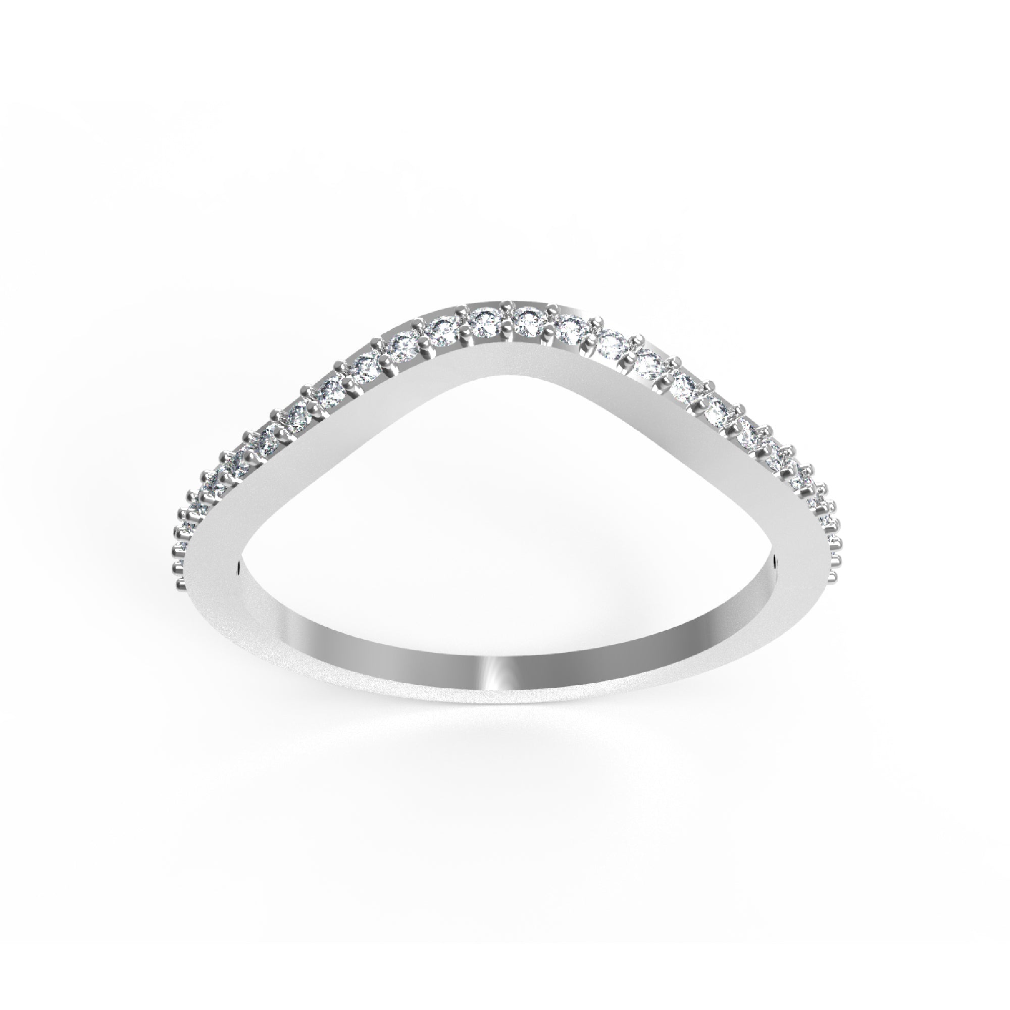 RKC Rundschliff-Moissanit-Verlobungsring, 925er Silber, 14 Karat Gelbgold plattiert, für Damen, Gewicht 1,50 g und Breite 1,50 mm