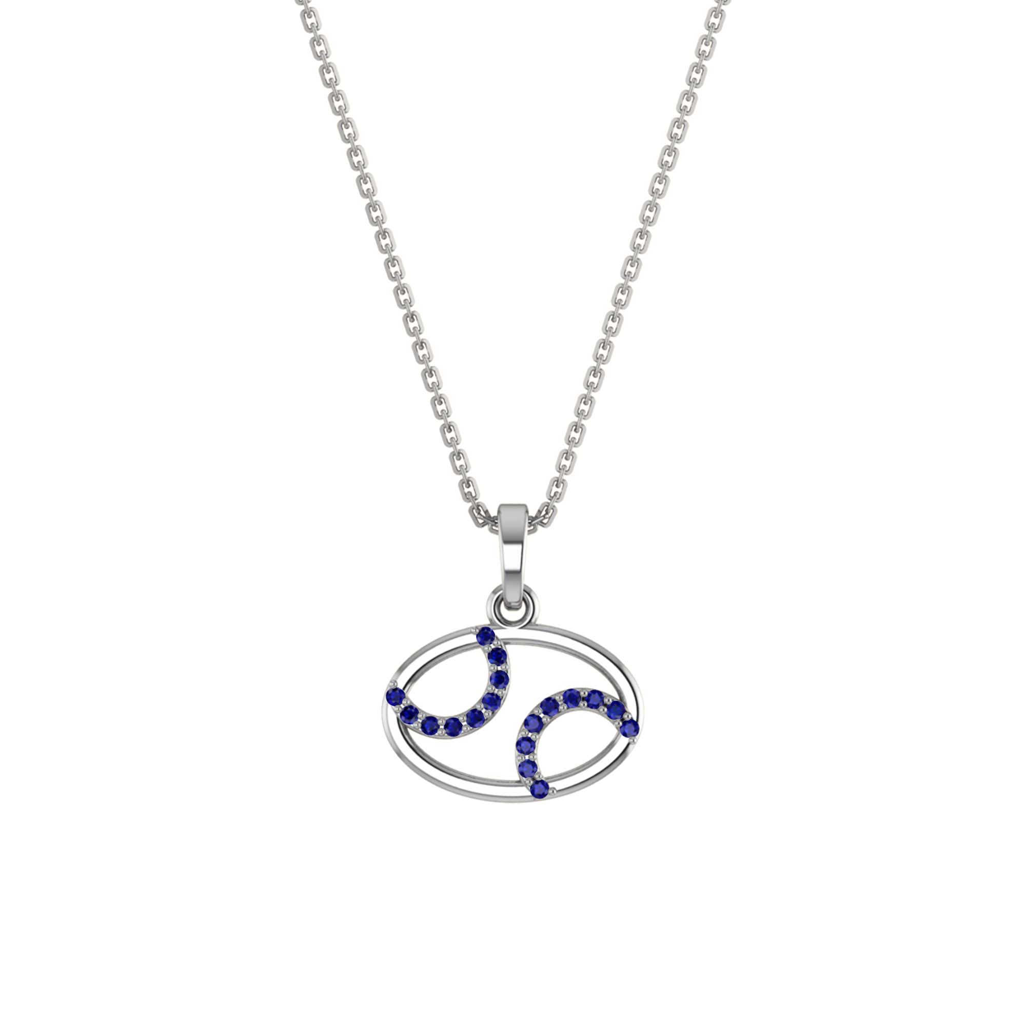 RKC Rose Gold Oval Shape Charming Pendant With Chain
