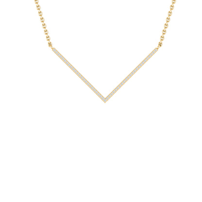 RKC 0,4 CT Moissanit Charm Halskette 925 Silber 14k Roségold vergoldet Produktgewicht 3,5 GM Höhe 24,00 MM