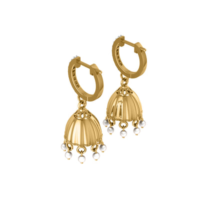 Orecchino da donna con clip a cerchio in argento sterling RKC 925, rosa 14 carati, peso del prodotto 4,00 GM, altezza 29,00 mm