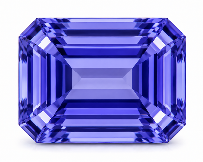 Emerald Cut Blue Tanzanite Gemstone, Tanzanite Multiple Sizes, 5 Pcs