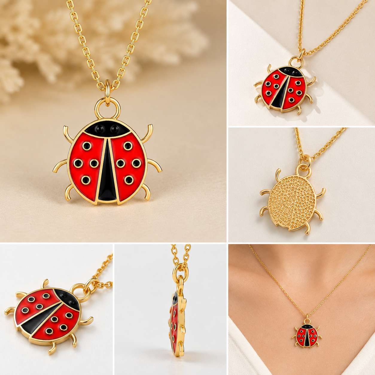 925 Silver Betel Pendant Enamel Jewelry 14K Yellow Gold Plated