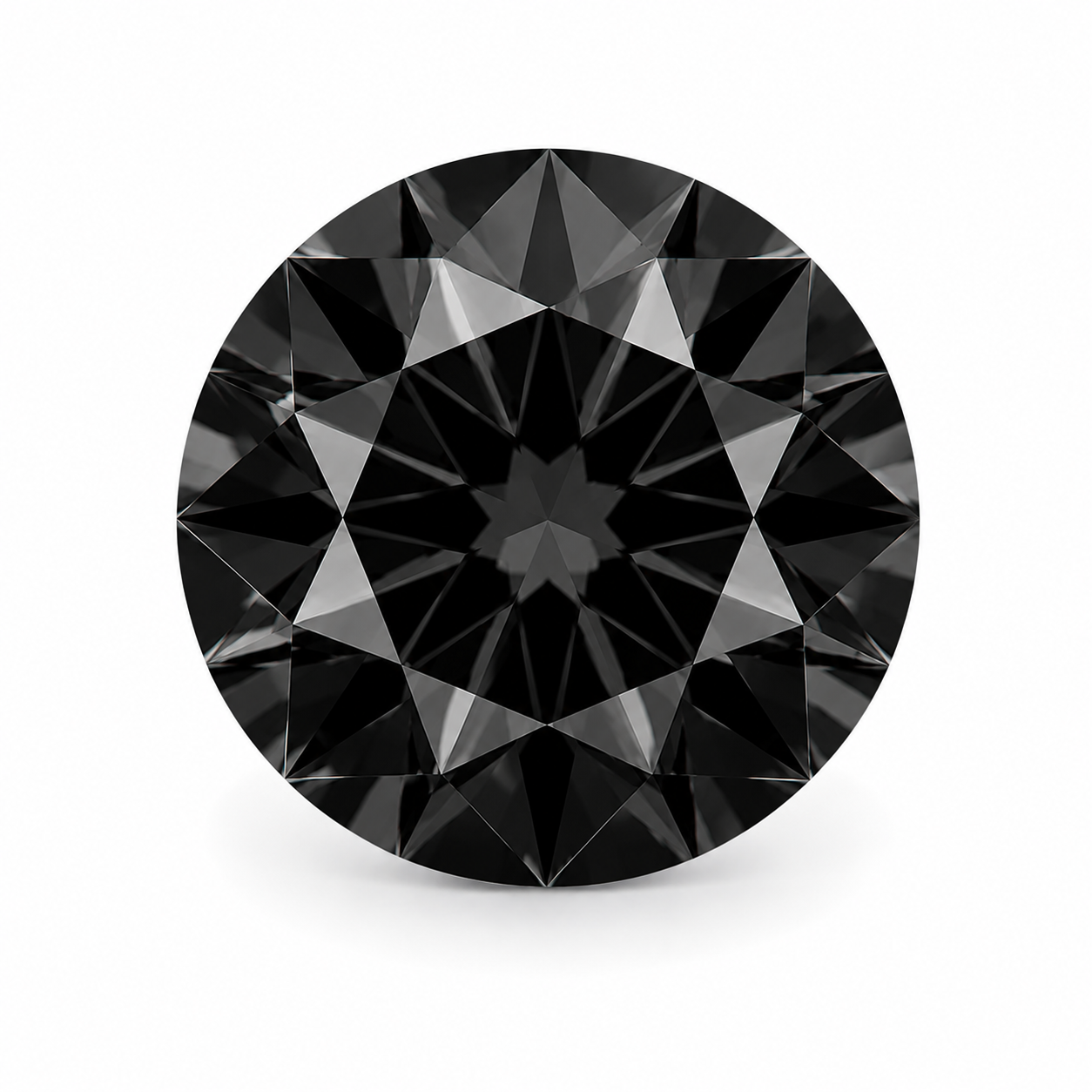 Brown Diamond , Round Brilliant Cut, September Birthstone 5 mm 3 PCS