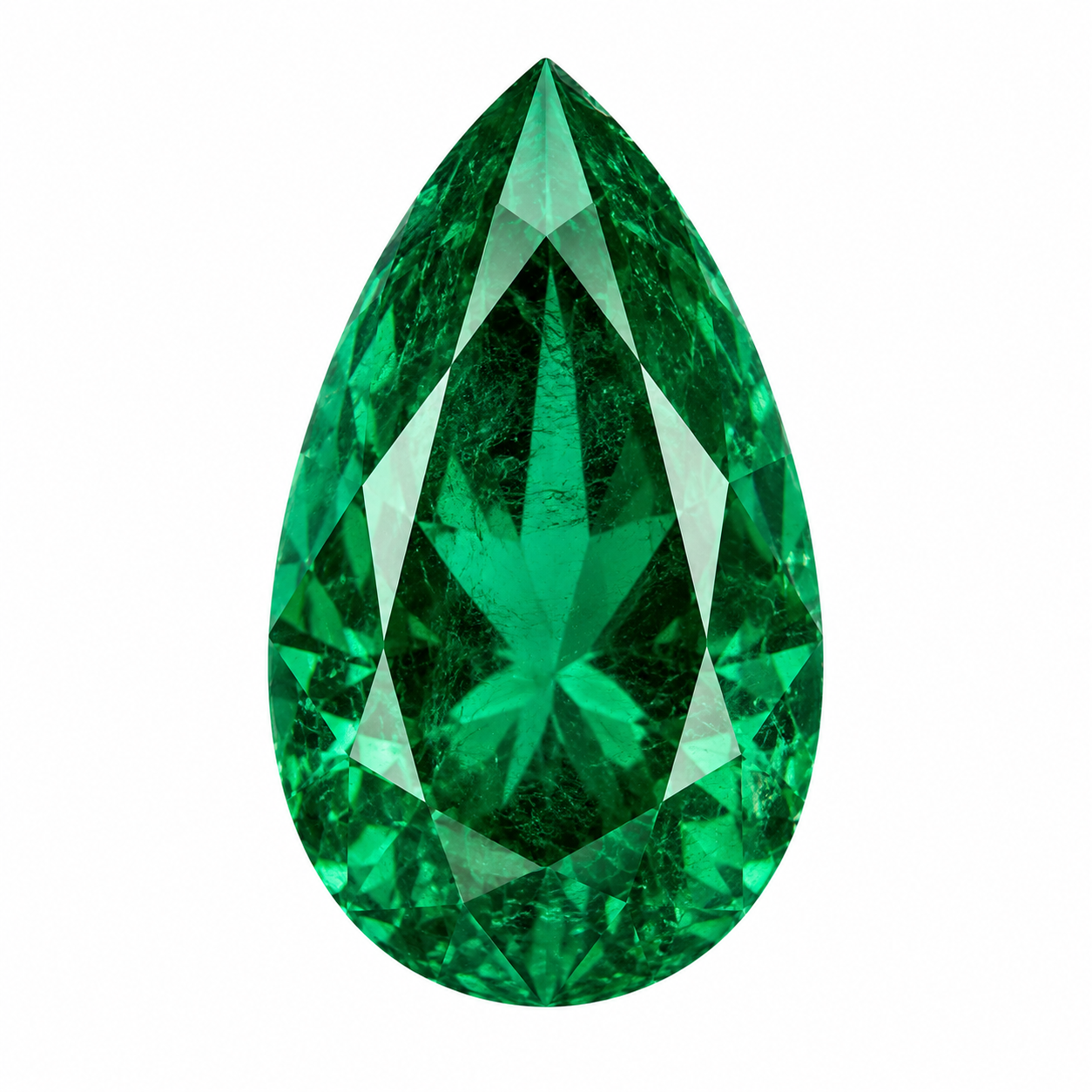 Emerald Pear Shape Quality Gemstone Cut 5x3MM 10 PCS