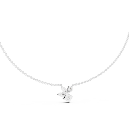 925 Silver Multi-Shape Moissanite Pendant 14K Gold Plated