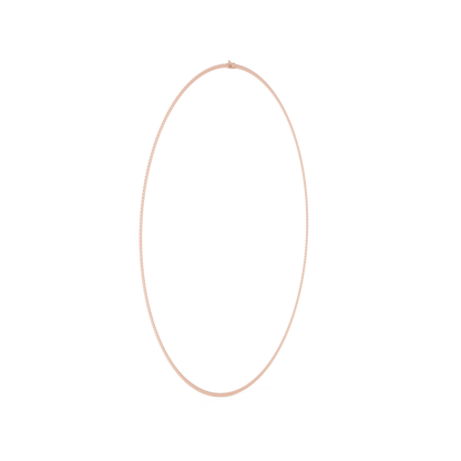 925 Silver 3mm Cuban Chain Necklace 14k Gold Plated