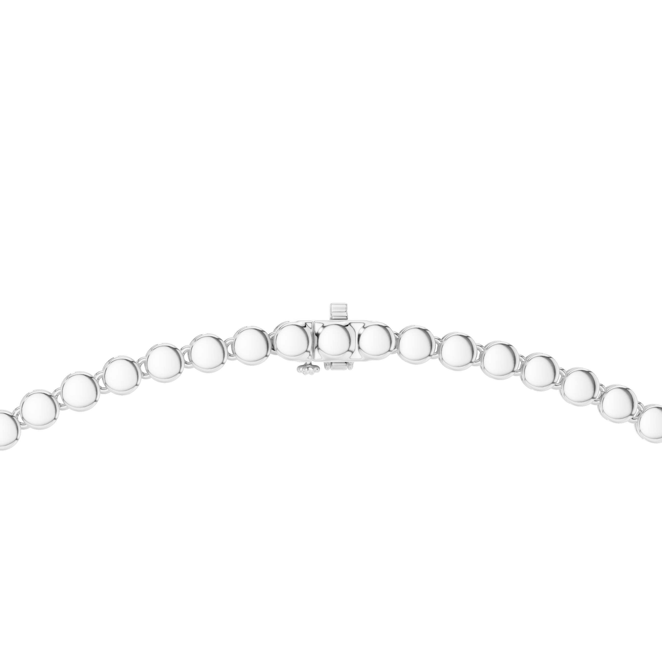 925 Silver Moissanite Drop Tennis Necklace 14k Gold Plated