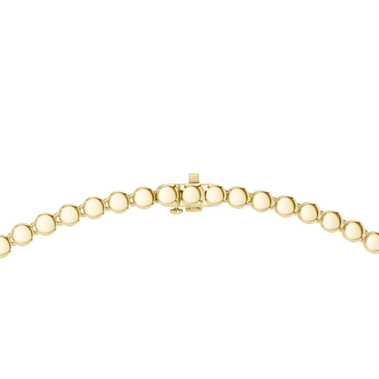 925 Silver Moissanite Drop Tennis Necklace 14k Gold Plated