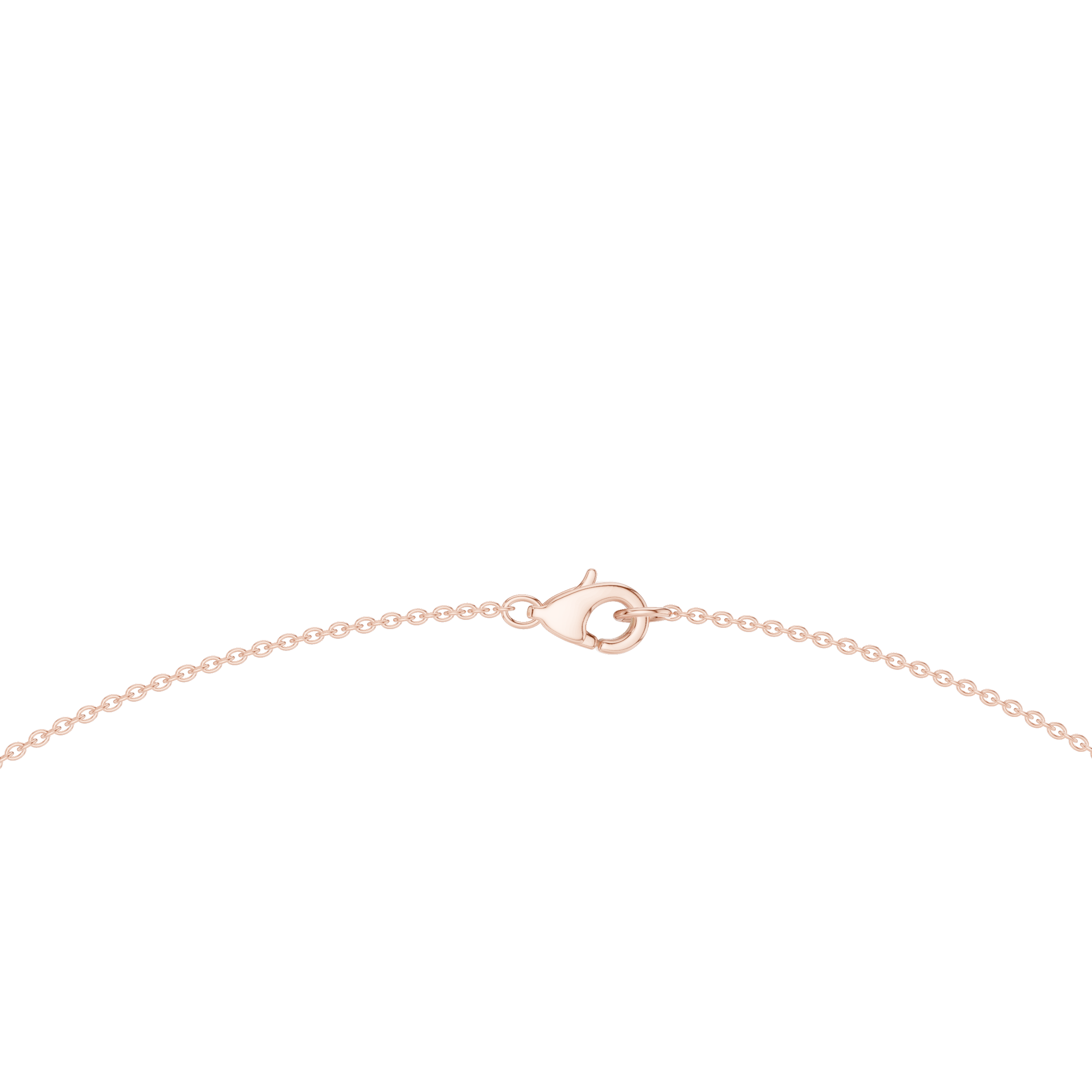 925 Silver Moissanite Chain Choker Necklace 14k Gold Plated