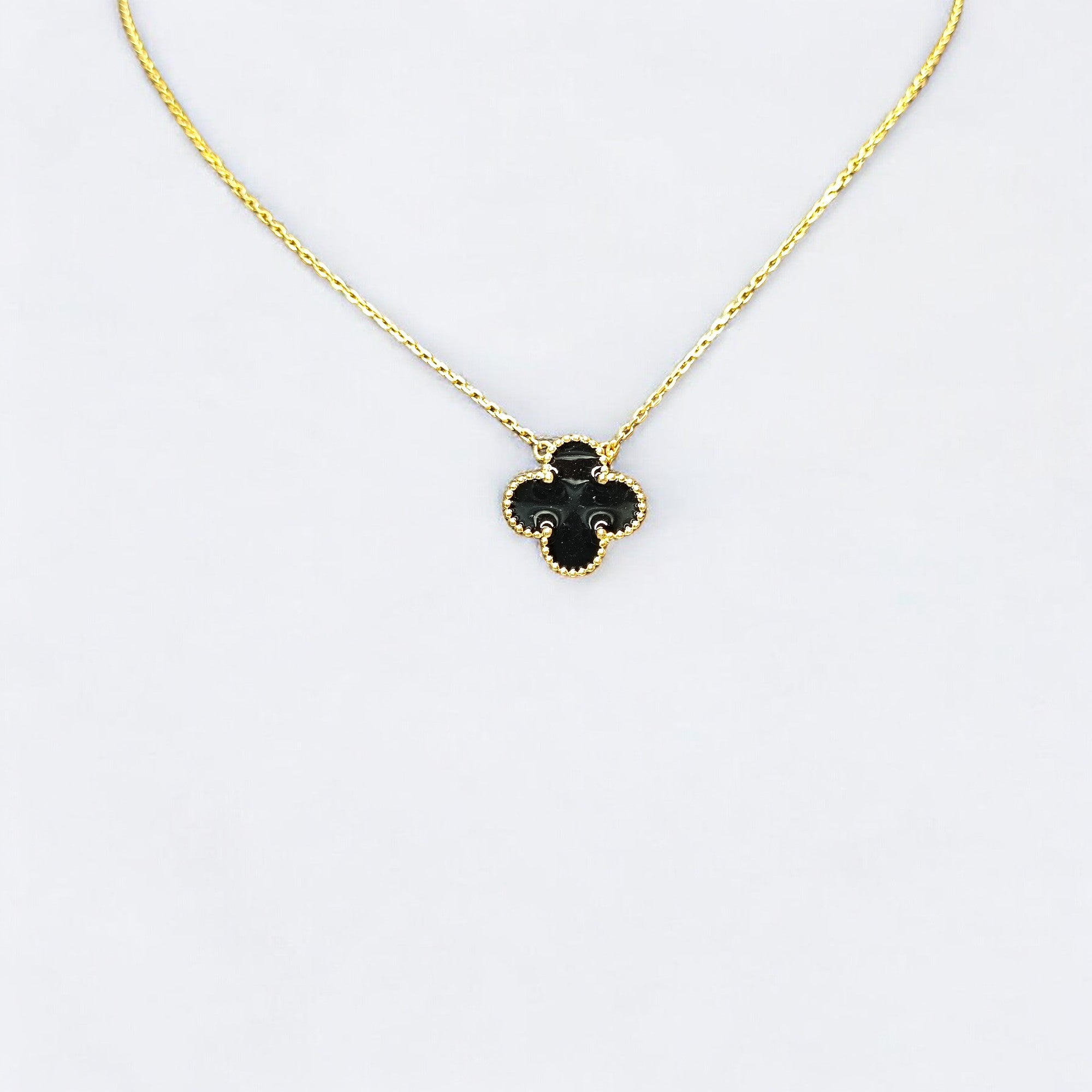 Collana con pendente RKC Simple Shine in argento placcato oro giallo 14 carati, altezza 16 mm, peso 5,8 g