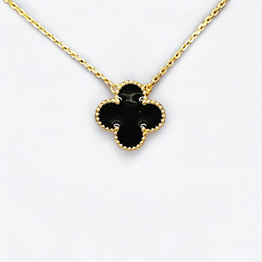 Collana con pendente RKC Simple Shine in argento placcato oro giallo 14 carati, altezza 16 mm, peso 5,8 g
